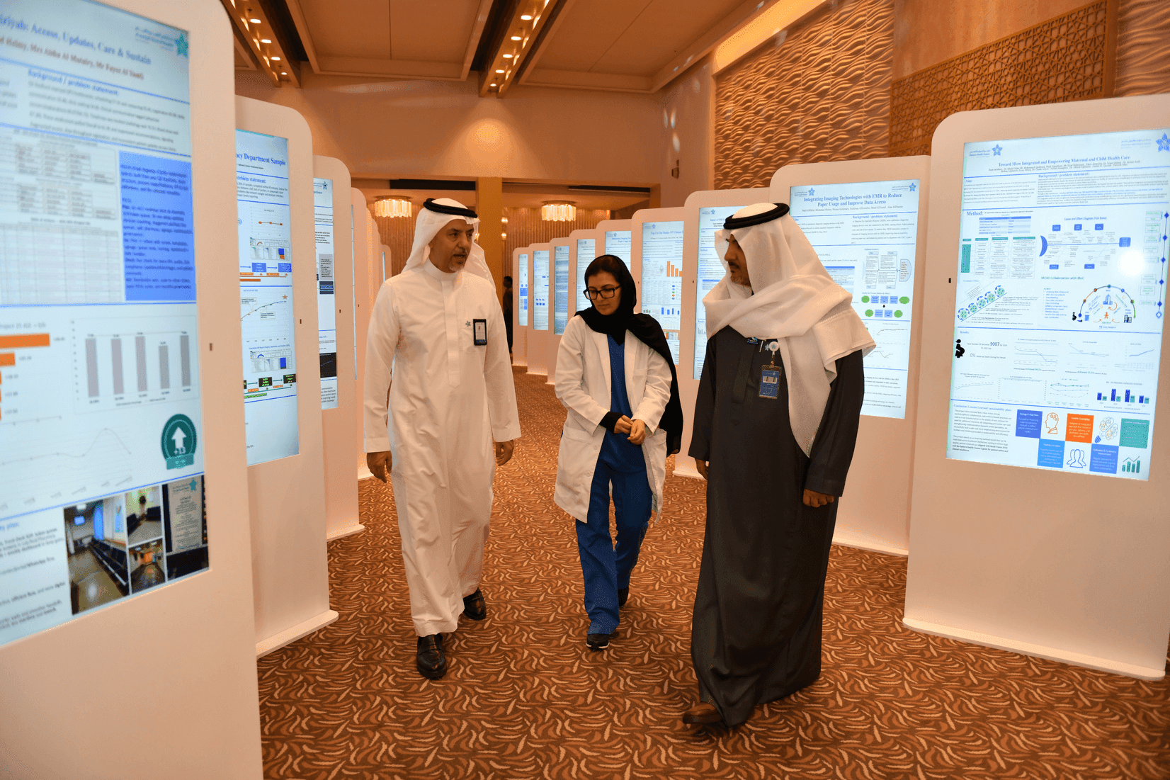 High-profile guests at an IHAC corporate event