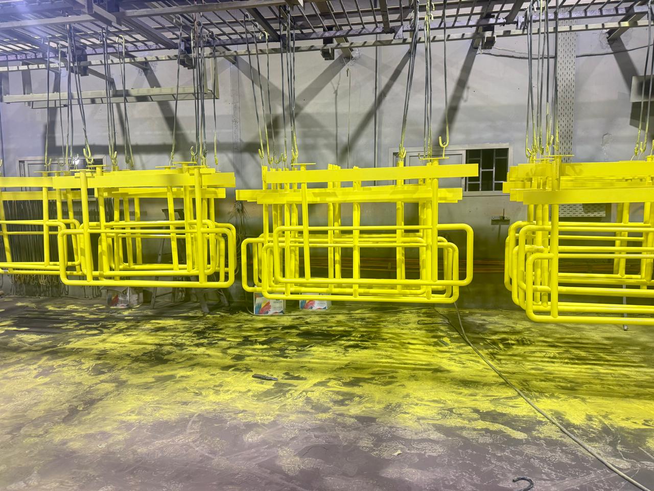 Fabrication of Handrail, Accesses Platform